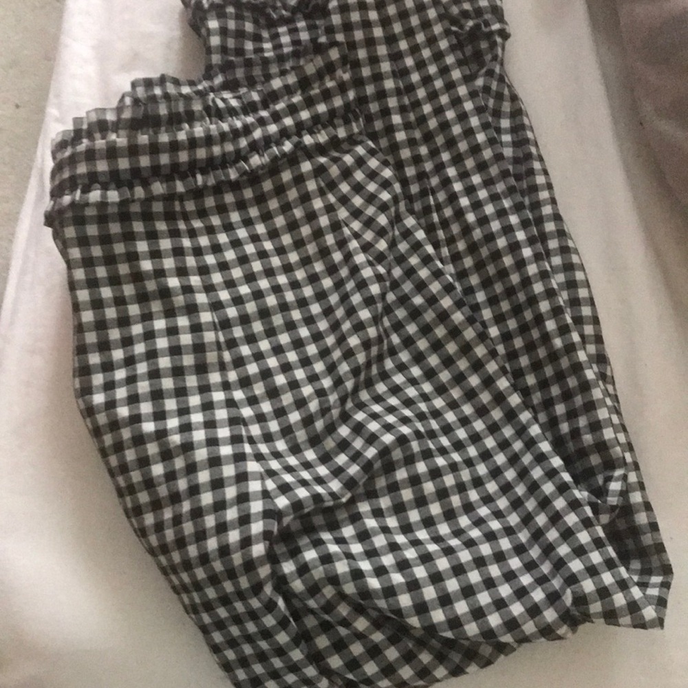 Gingham pants